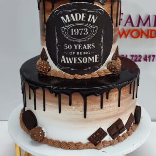 Jack daniel Cake