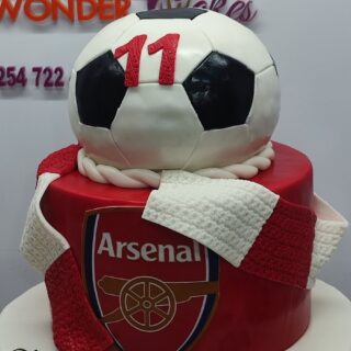 Arsenal FC Cake